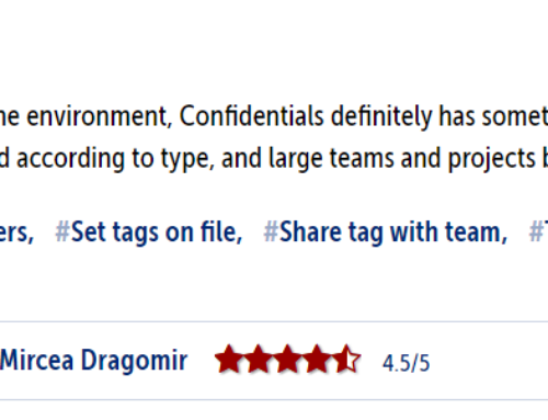 First review: 4,5 stars on Softpedia