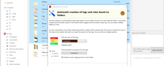 AutoCreate tags